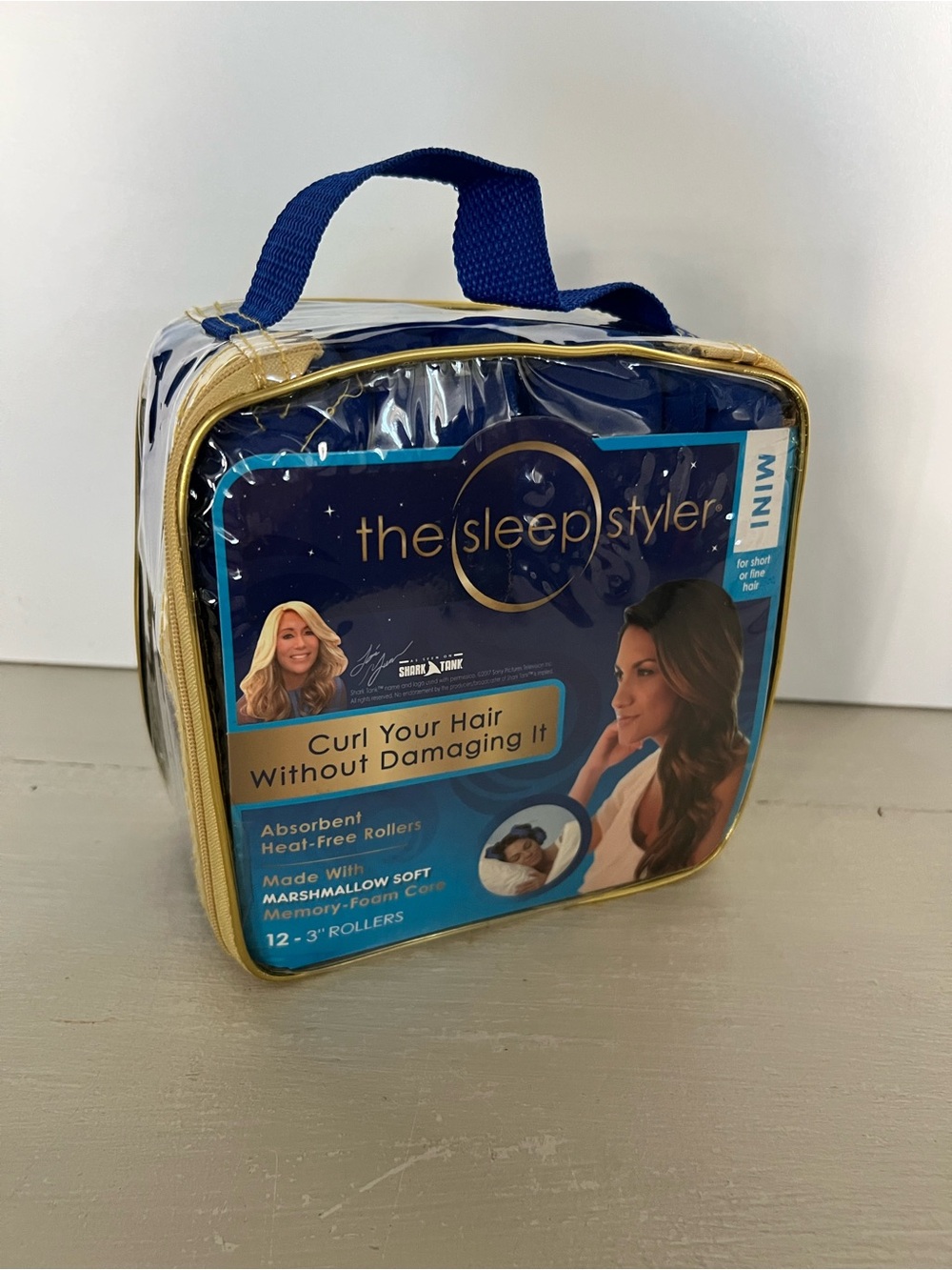 The Sleep Styler Mini 12 3” Heat-Free Hair Rollers Short Fine Hair NEW